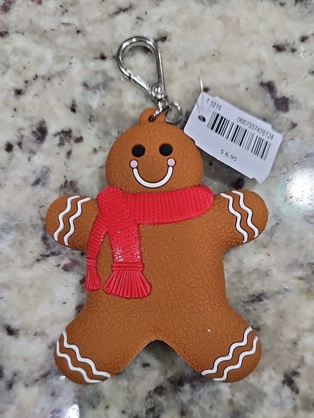 Bath & Body Works Christmas Gingerbread Hand Sanitizer Holder NWT